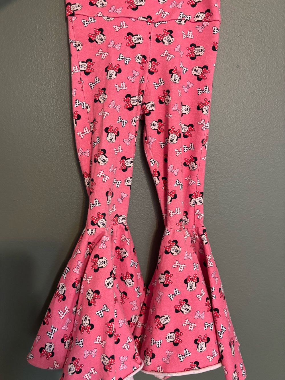 Minnie Mouse Bell Bottoms